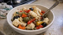 Insalata di Rinforzo: the tangy Italian cauliflower salad that gets better overnight