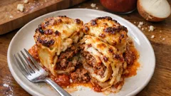 Lasagna Roses with Sausage Ragù and Béchamel—A Festive Bake That’s Easier Than It Looks