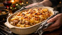 French-style pork and potato casserole that’s easy enough for busy holidays