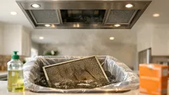 Clean your range hood filter in 30 minutes with a simple warm-water soak
