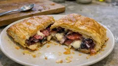 Pizza Rustica with Stracchino and Radicchio—A Flaky Puff Pastry Pie You Can Make Ahead