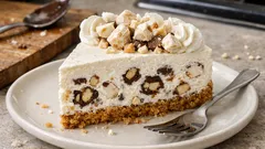 No-Bake Torrone Cheesecake With Amaretti Crust (Creamy, Crunchy, Holiday-Ready)