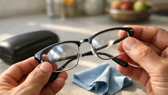 How to remove scratches from glasses safely (and what to avoid)