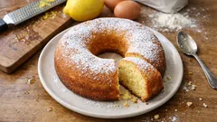 Lemon Ciambella Soffice: A Fluffy Italian Ring Cake for Coffee or Breakfast
