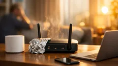Why wrapping your router in aluminum foil won’t boost Wi‑Fi (and what actually works)