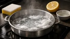 How to clean a dull aluminum pan and bring back the shine
