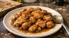 Pollo alle Castagne: Cozy Italian Chicken and Chestnuts in a Glossy Pan Sauce