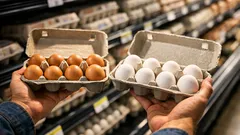 Brown eggs vs. white eggs: what’s the real difference