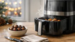 Easy air fryer roasted chestnuts in under 25 minutes